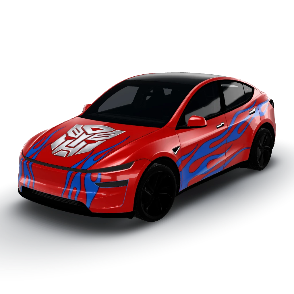 Just to clarify, there will be no — a Model Y (2025+) Premium wearing this AI wrap design