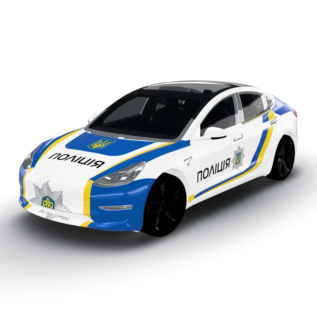 Вот окончательный дизайн вашего обёртки для — a Model 3 wearing this AI wrap design
