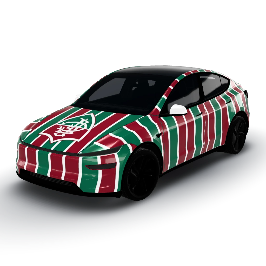 Your custom wrap design for the Model Y — a Model Y (2025+) Premium wearing this AI wrap design