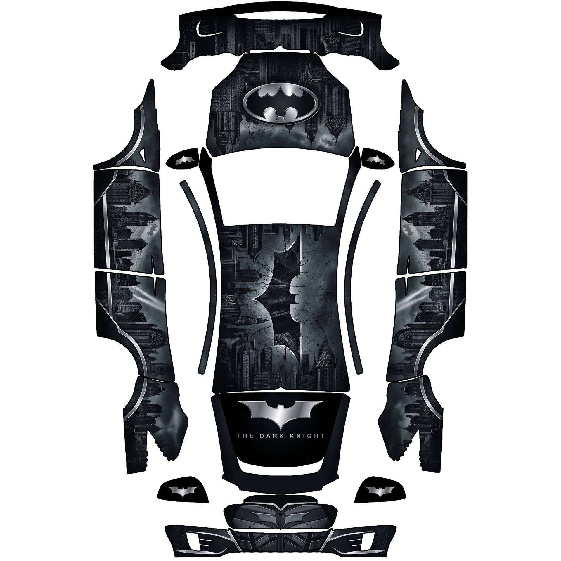 Great! — AI wrap design for a Model X (2021)