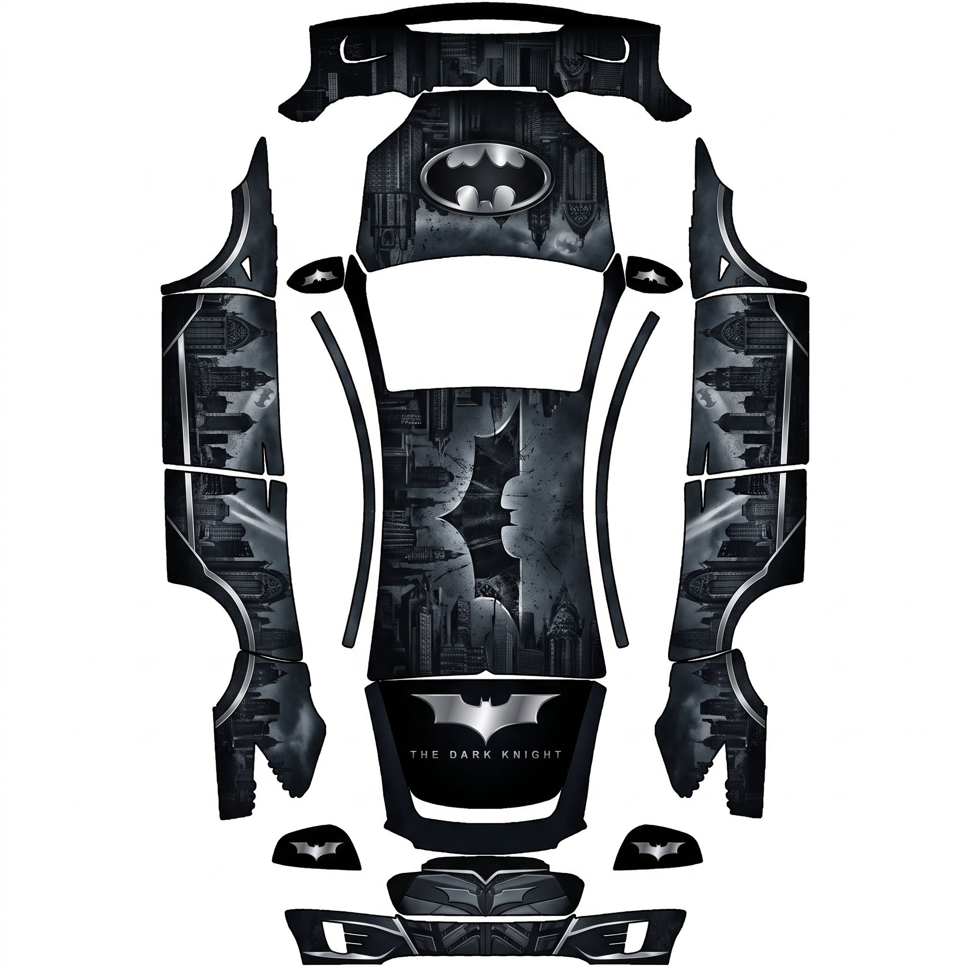 Great! — AI wrap design for a Model X (2021)