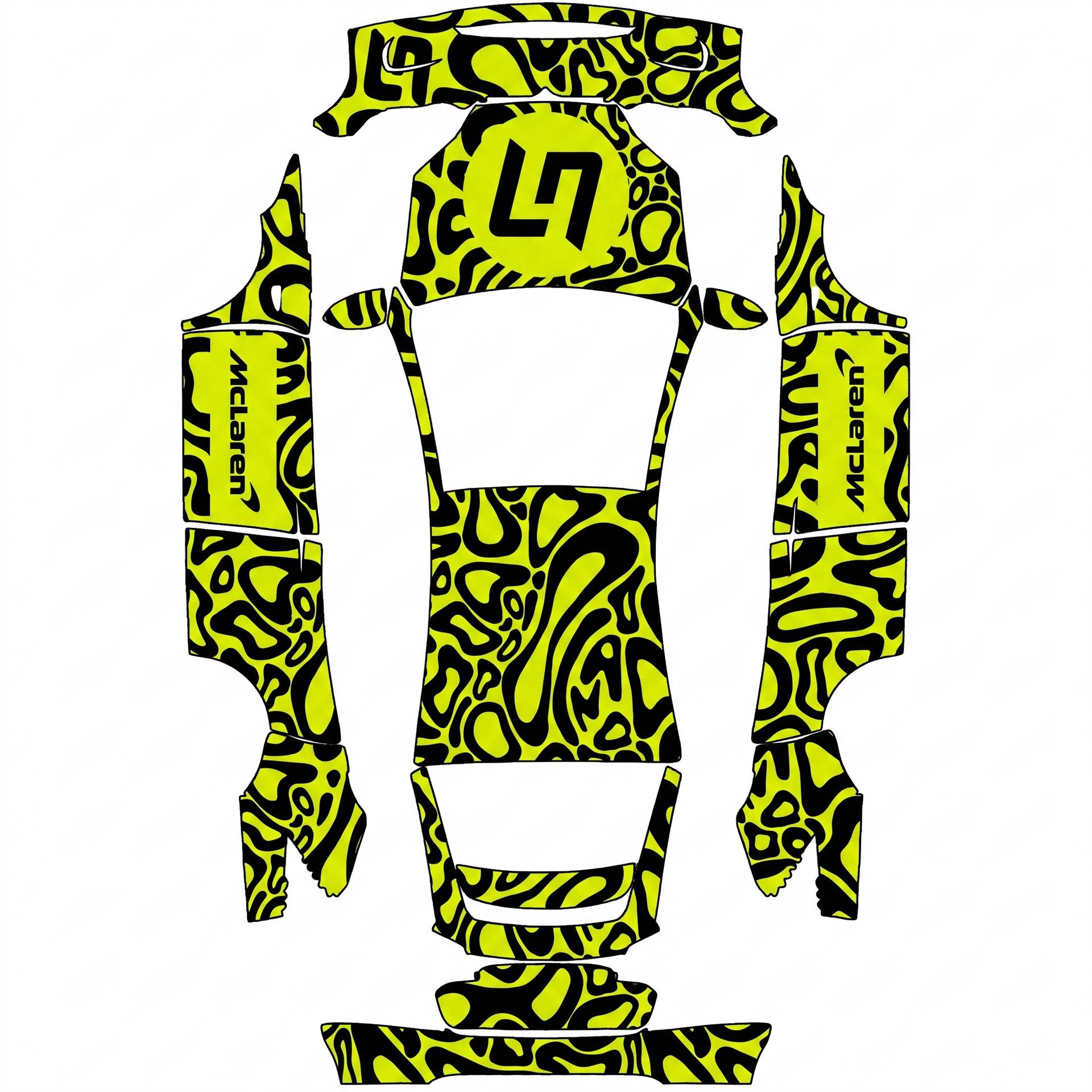 Perfect! — AI wrap design for a Model X (2021)