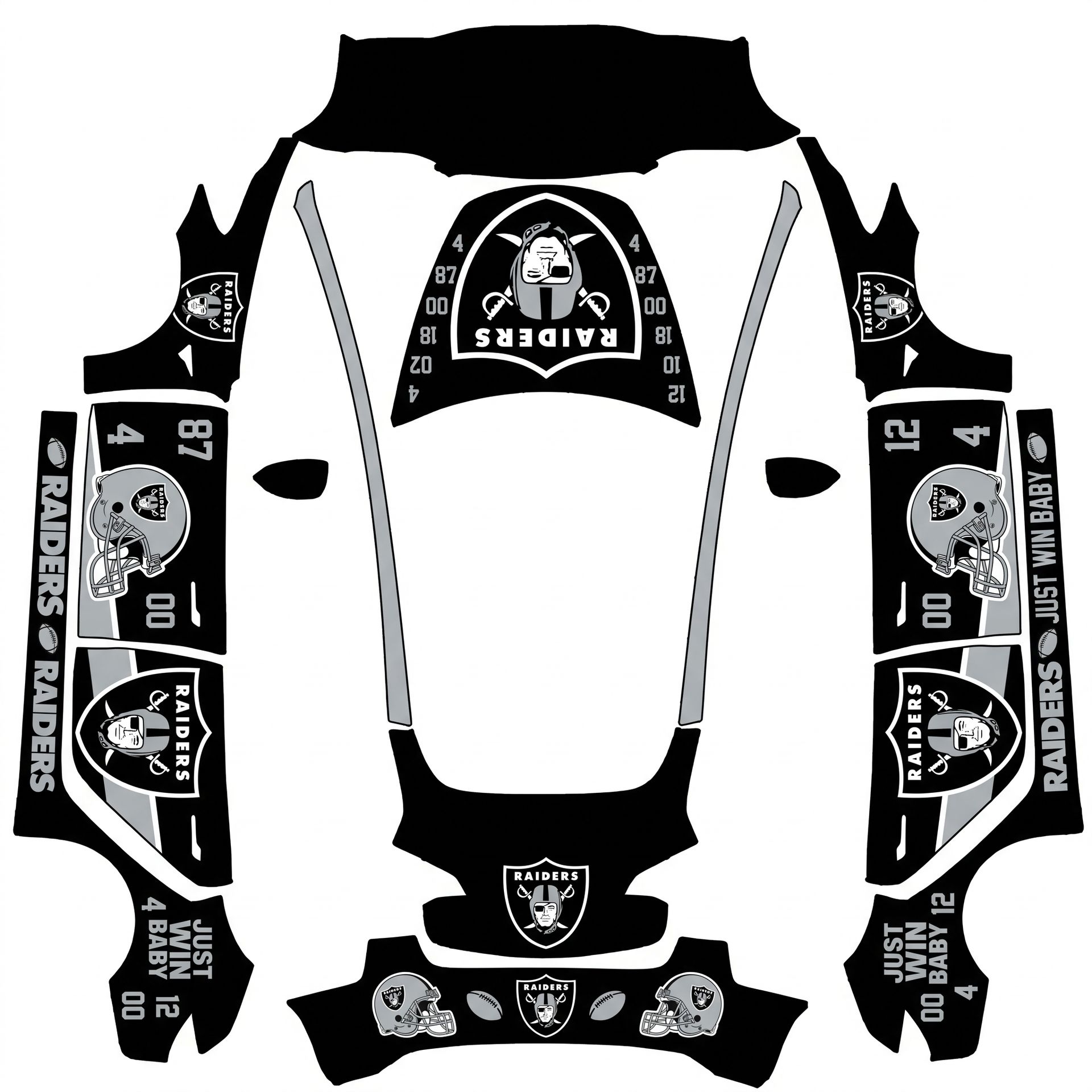 Perfect! — AI wrap design for a Model 3