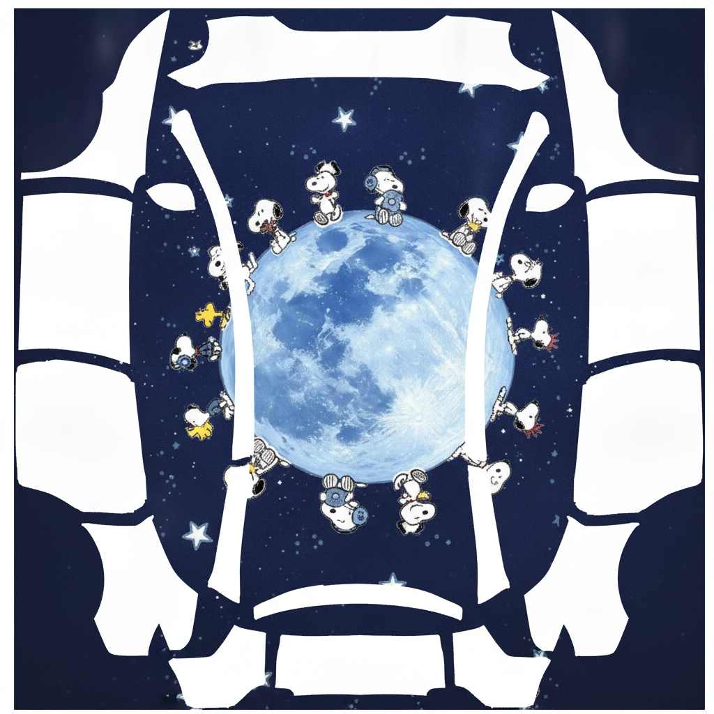 Sea — AI wrap design for a Model Y L
