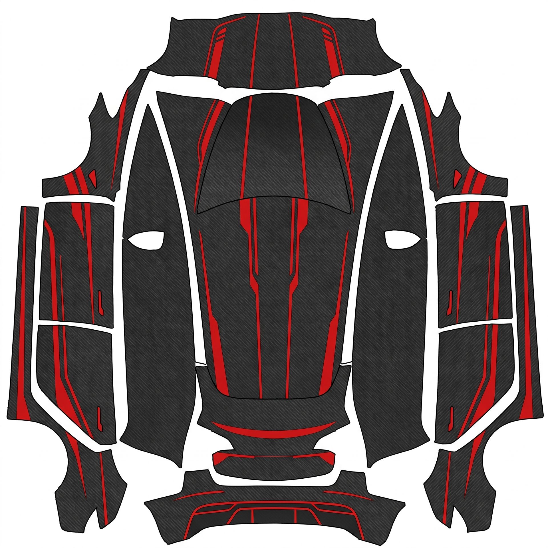 Got it! — AI wrap design for a Model 3